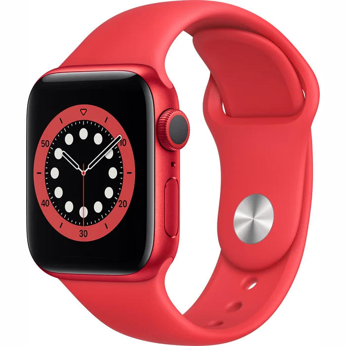 Viedpulkstenis Apple Watch Series 6 GPS 44mm PRODUCT(RED) Aluminium Case with PRODUCT(RED) Sport Band