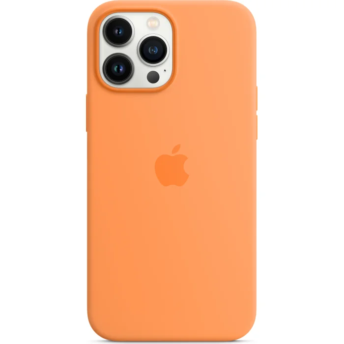 Apple iPhone 13 Pro Max Silicone Case with MagSafe Marigold