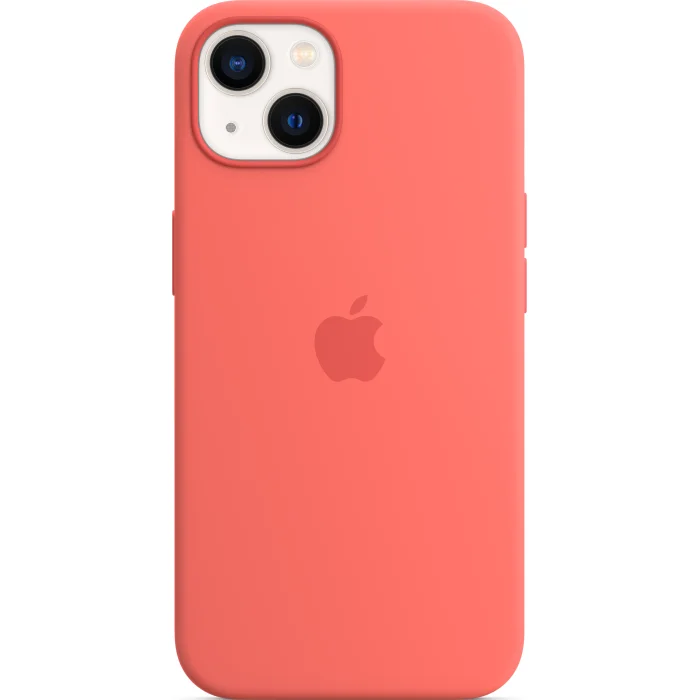Apple iPhone 13 Silicone Case with MagSafe Pink Pomelo