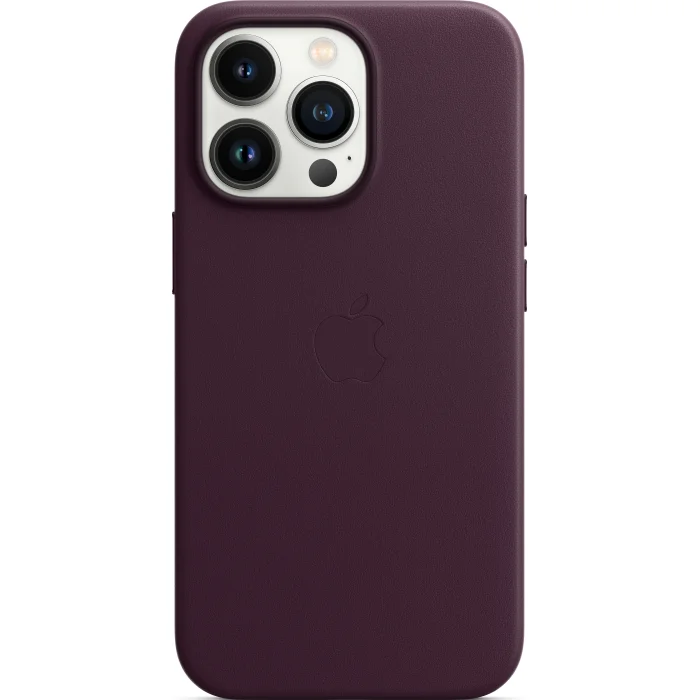 Telefona vāciņi un maciņi Apple iPhone 13 Pro Leather Case with MagSafe Dark Cherry
