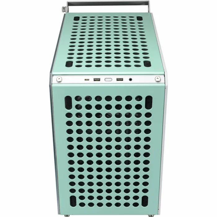 Stacionārā datora korpuss Cooler Master QUBE 500 Flatpack Macaron Edition Mint