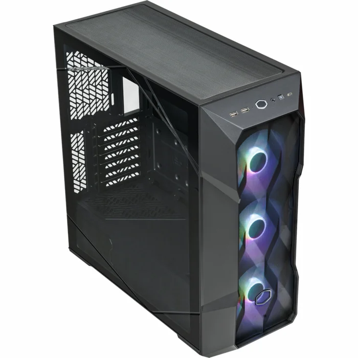 Stacionārā datora korpuss Cooler Master MasterBox TD500 Mesh V2 Black