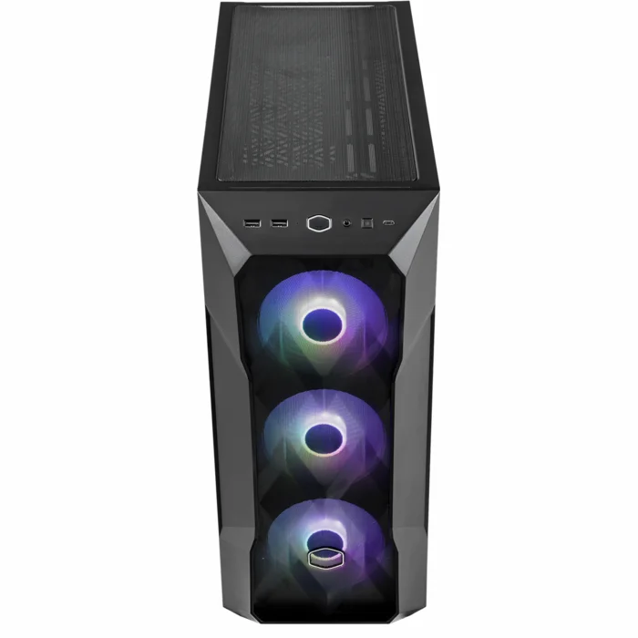 Stacionārā datora korpuss Cooler Master MasterBox TD500 Mesh V2 Black