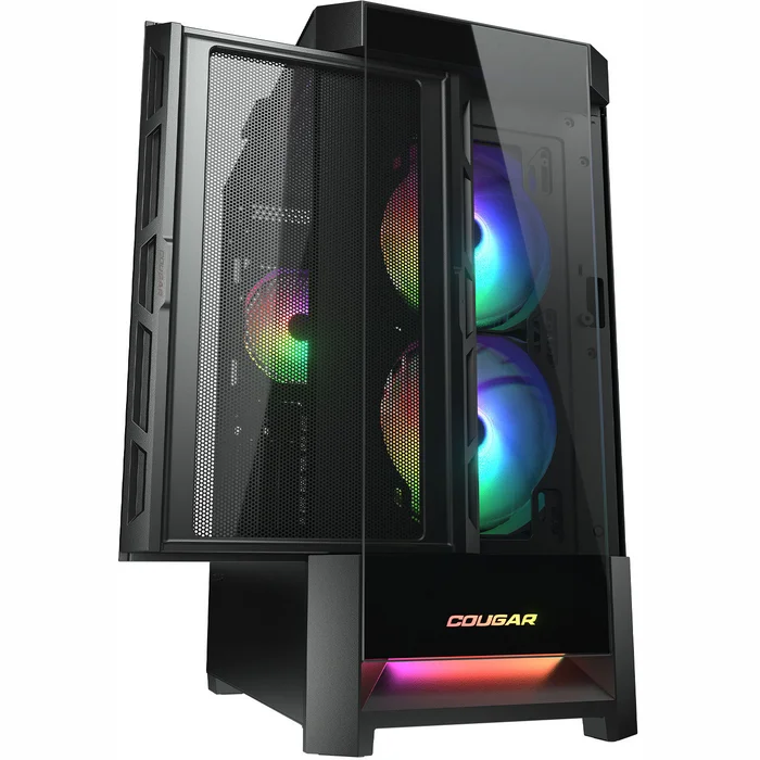 Stacionārā datora korpuss Cougar Gaming Duoface RGB Black