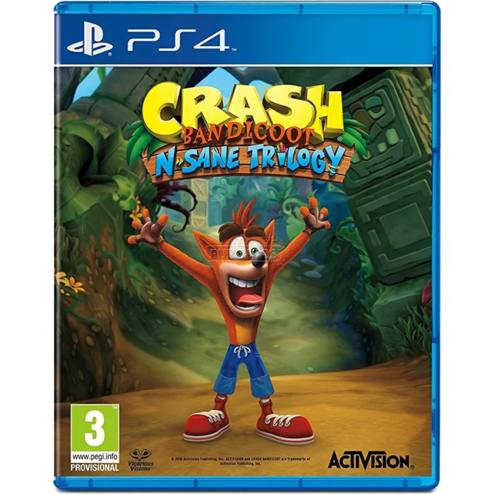 Spēle Spēle Crash Bandicoot N. Sane Trilogy (PS4)