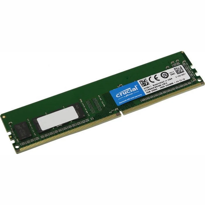 Operatīvā atmiņa (RAM) Crucial UDIMM 4 GB 2666 MHz DDR4 CT4G4DFS8266