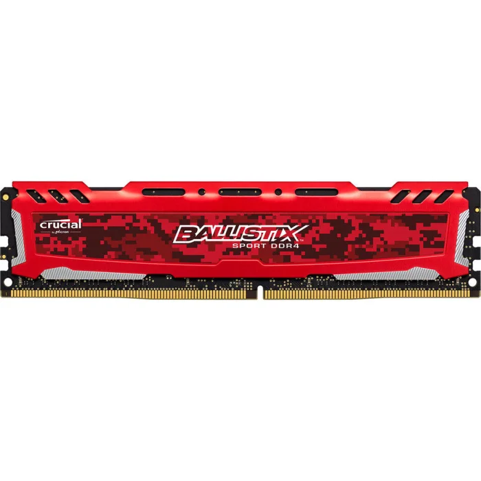 Operatīvā atmiņa (RAM) Operatīvā atmiņa (RAM) Crucial MemoryDimm  Ballistix Sport LT Red 4 GB
