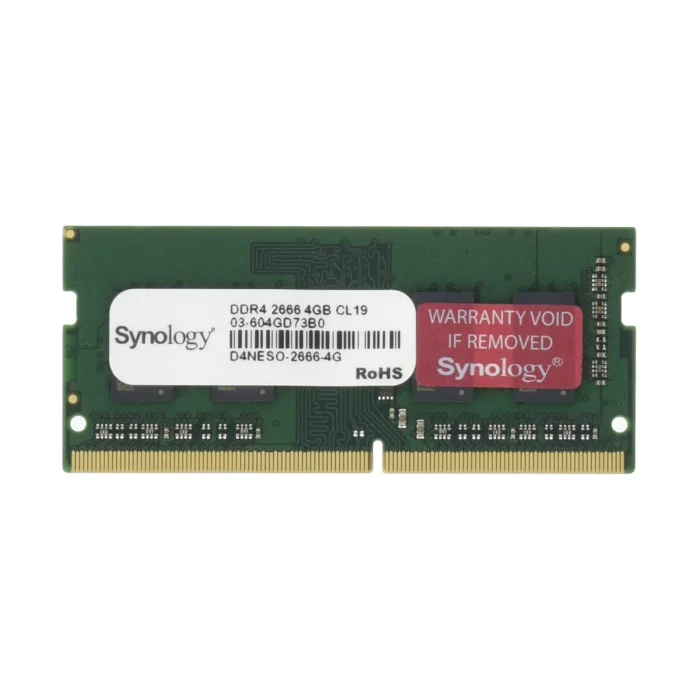Operatīvā atmiņa (RAM) Synology 4GB DDR4 2666MHz SO-DIMM