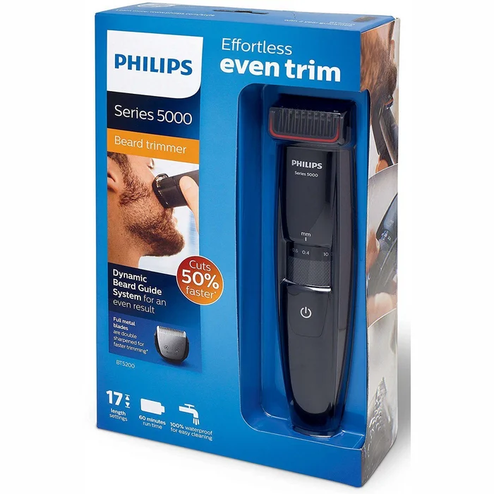 Trimmeris Philips Beardtrimmer series 5000 BT5200/16