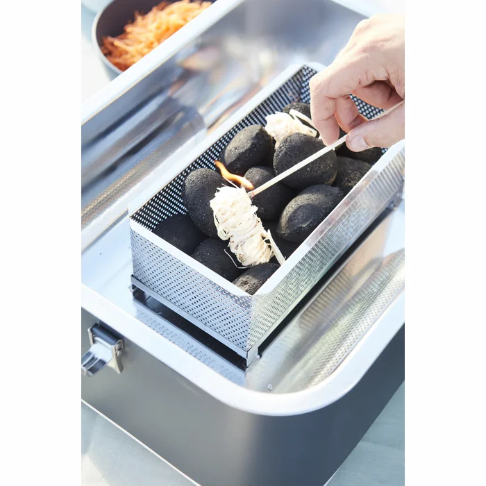 Barbecook Charcoal Table Grill Carlo Urban Grey BC-CHA-1015