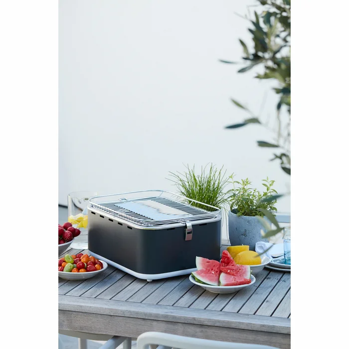 Barbecook Charcoal Table Grill Carlo Urban Grey BC-CHA-1015