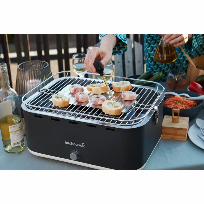 Barbecook Charcoal Table Grill Carlo Urban Grey BC-CHA-1015