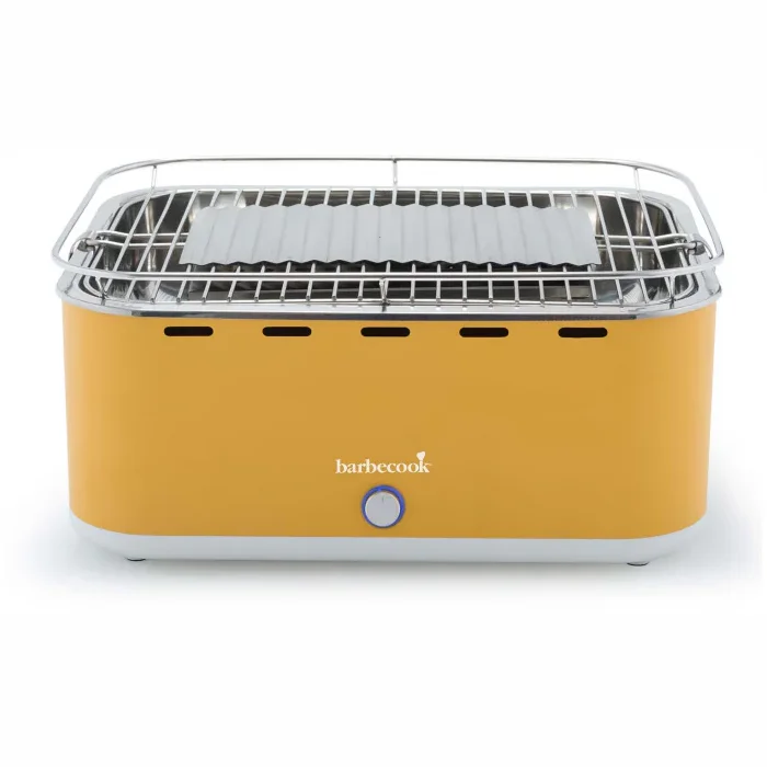 Barbecook Charcoal Table Grill Carlo Yellow Sunshine BC-CHA-1016