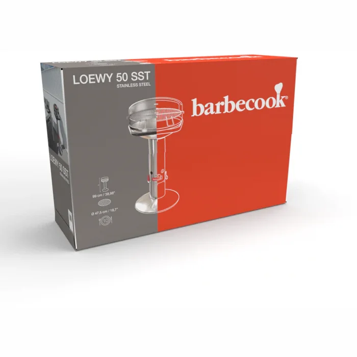 Barbecook Charcoal Barbecue Loewy 50 SST BC-CHA-1005