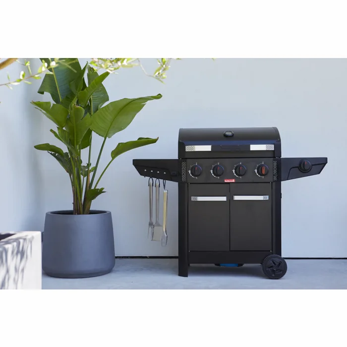 Barbecook Gas Barbecue Luca 412 with Cabinet and Sideburner BC-GAS-3100