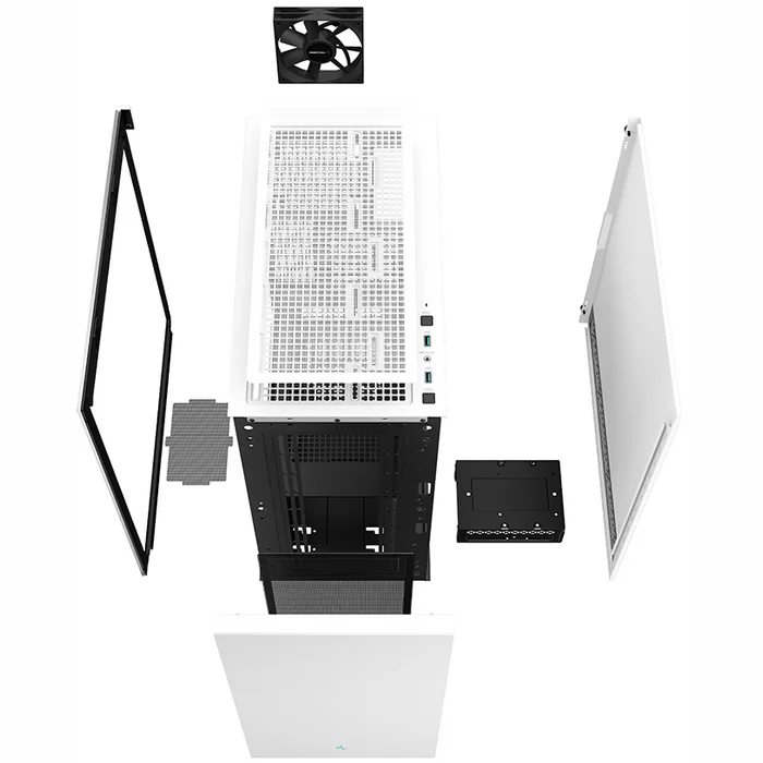 Stacionārā datora korpuss Deepcool CH510 White