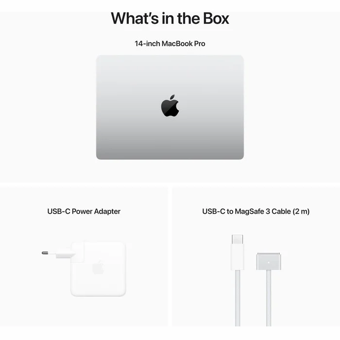 Portatīvais dators Apple MacBook Pro 14" M2 Max 12-core CPU 30-core GPU 32GB 1TB SSD Silver RUS