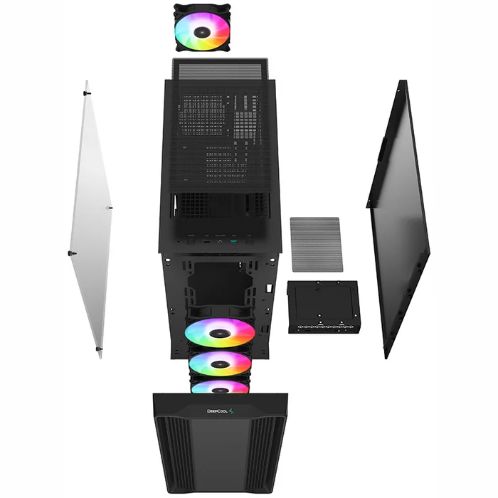 Stacionārā datora korpuss Deepcool CC560 Black