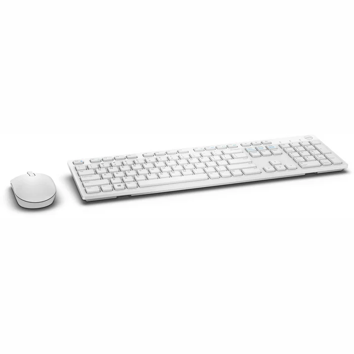 Klaviatūra Dell KM636 Wireless + Mouse White