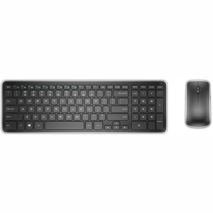 Klaviatūras Dell KM714 keyboard + mouse US