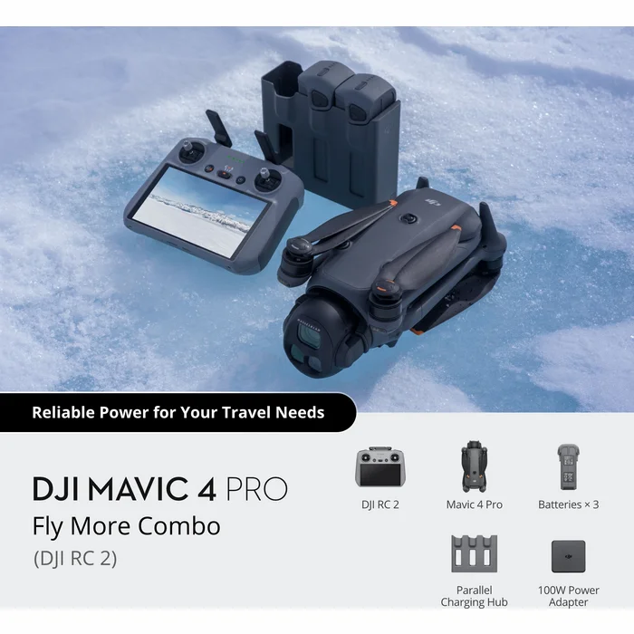Drons DJI Mavic 4 Pro Fly More Combo (DJI RC 2)