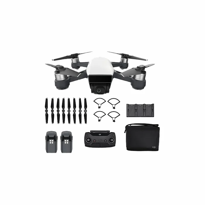 Drons Kvadrokopteris ar kameru DJI Spark Fly More Combo White [Mazlietots]