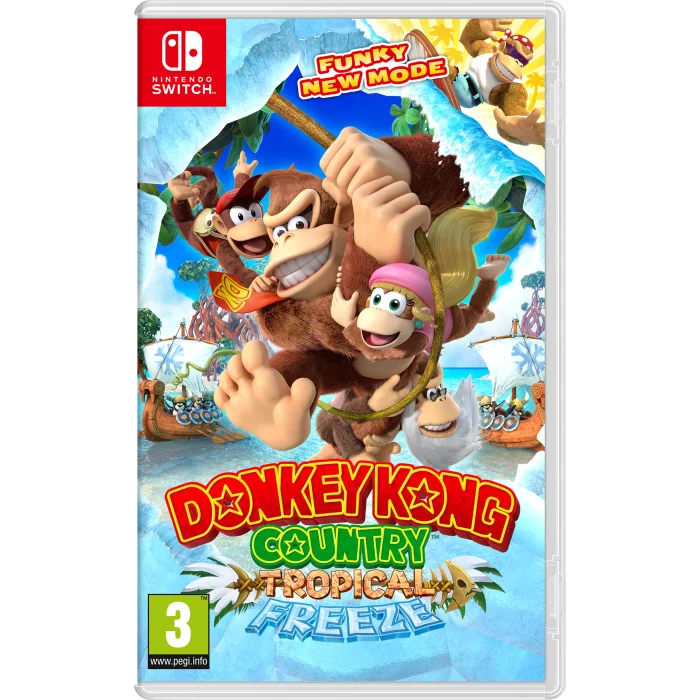 Spēle Spēle Donkey Kong Country: Tropical Freeze (Nintendo Switch)