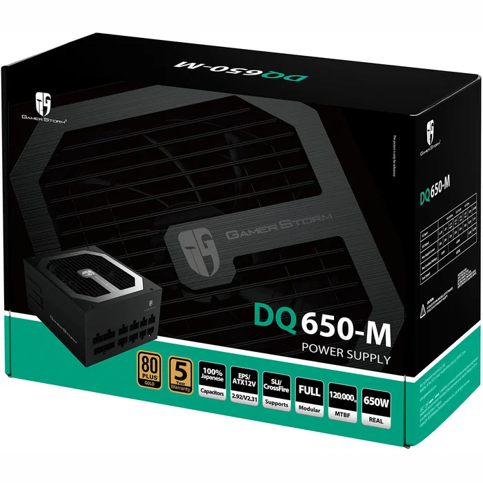 Barošanas bloks (PSU) Deepcool DQ650-M 650W