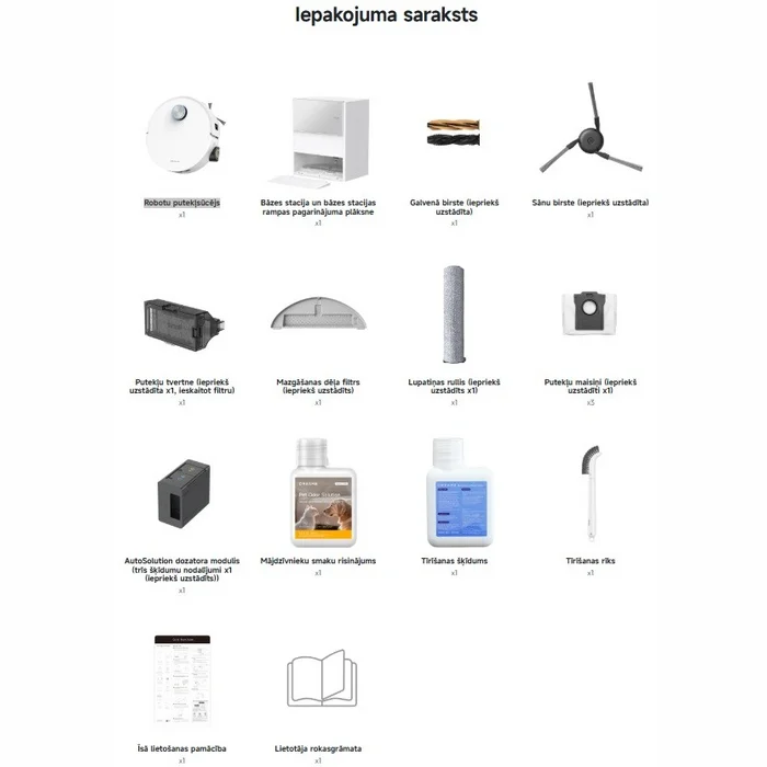 Dreame Aqua10 Ultra Roller Complete White RLH71DE-1-WH