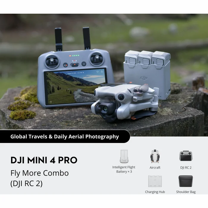 Drons DJI Mini 4 Pro Fly More Combo
