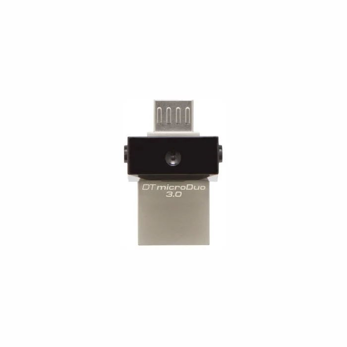 USB zibatmiņa USB zibatmiņa Kingston DataTraveler microDuo 32 GB, USB 3.0,  microUSB, Metal/Black