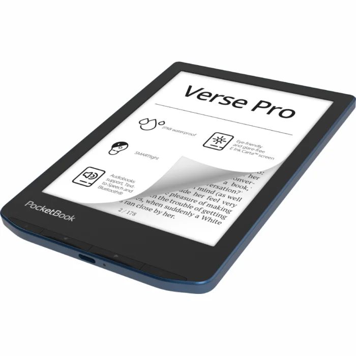 E-grāmatu lasītājs PocketBook Verse Pro 6'' Azure