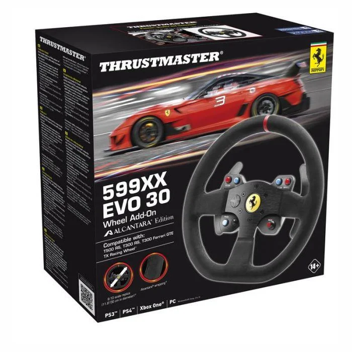 Thrustmaster 599XX EVO 30 Wheel Add-On Alcantara Edition