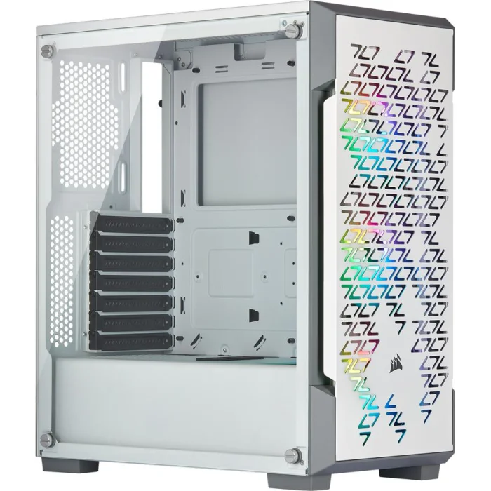 Stacionārā datora korpuss Corsair iCUE 220T RGB White