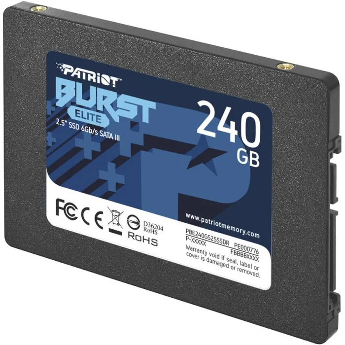 Iekšējais cietais disks Patriot Memory Burst Elite SSD 240GB