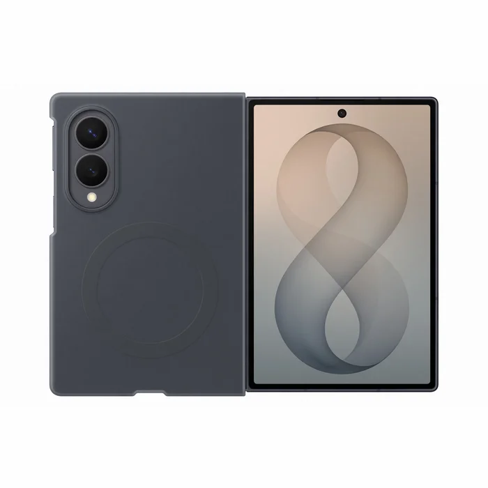 Samsung Galaxy Fold8 Silicone Magnet Black