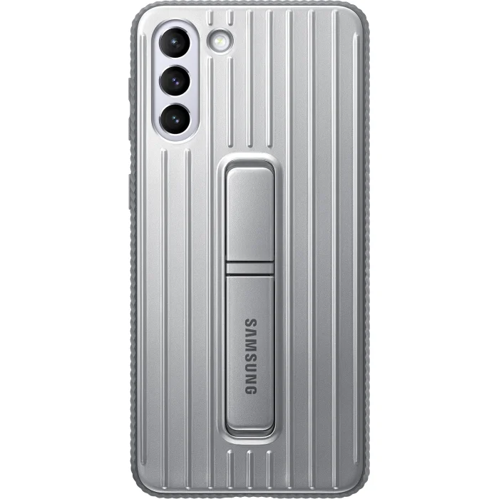 Samsung Galaxy S21 Plus Protective Standing Cover Light Gray