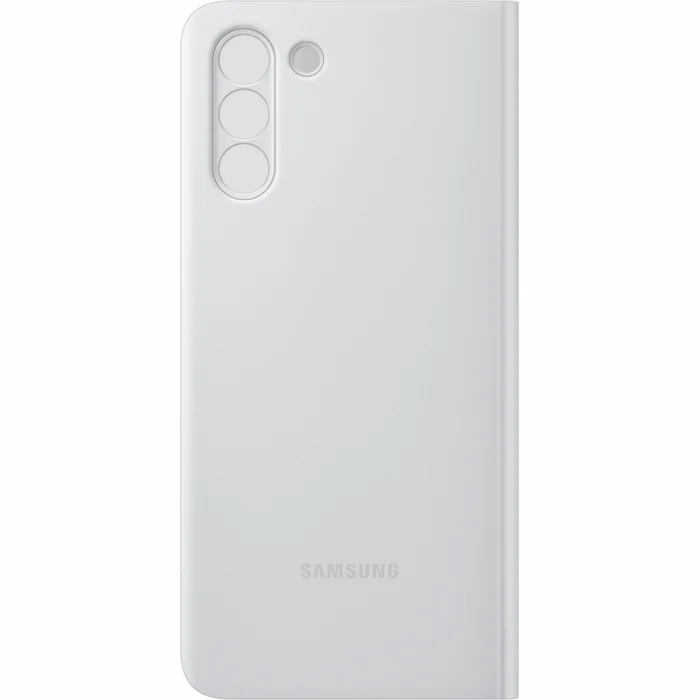 Samsung Galaxy S21 Plus Smart Clear View Case Light Gray