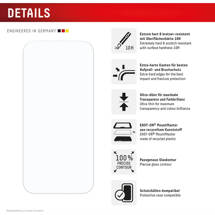 Apple iPhone 17 Pro/18 Pro Real Screen Glass By Displex