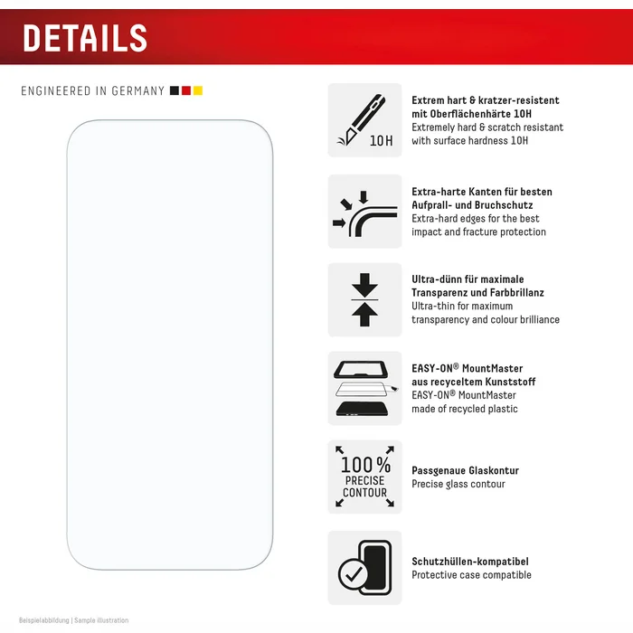 Apple iPhone 17 Pro Max/18 Pro Max Real Screen Glass by Displex