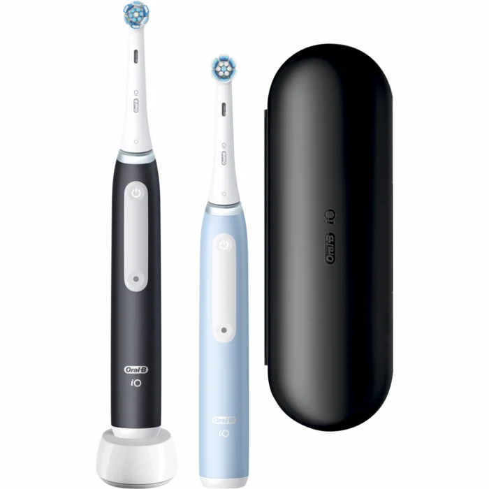 Braun Oral-B iO3 Matt Black/Ice Blue Duo Pack Edition