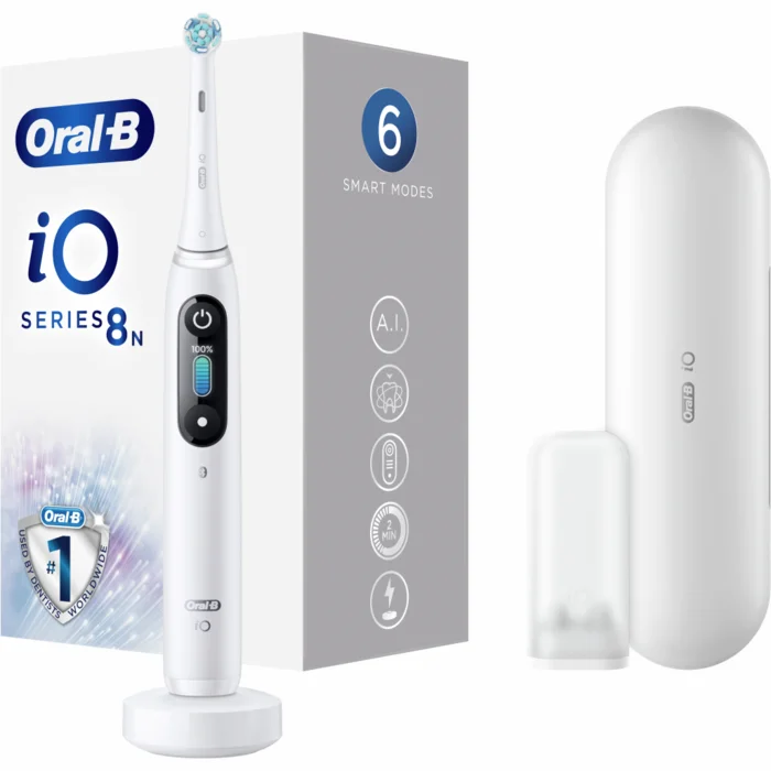 Braun Oral-B iO8 White Alabaster