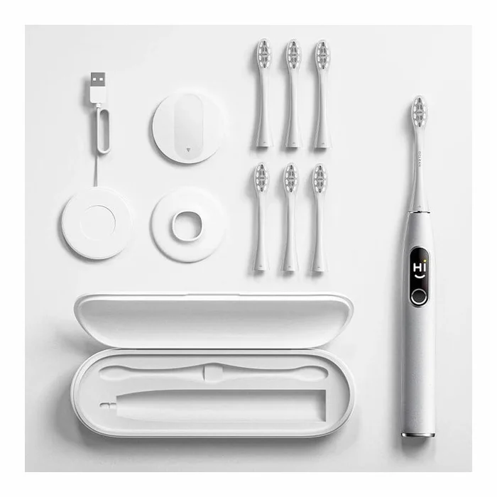 Elektriskās zobu birstes Oclean X Pro Elite Grey Premium Set