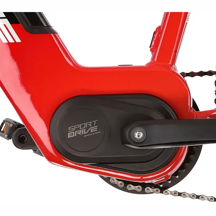 Elektriskais velosipēds Rock Machine 29 Storm INT E70-29 Red/Black/Silver 29"