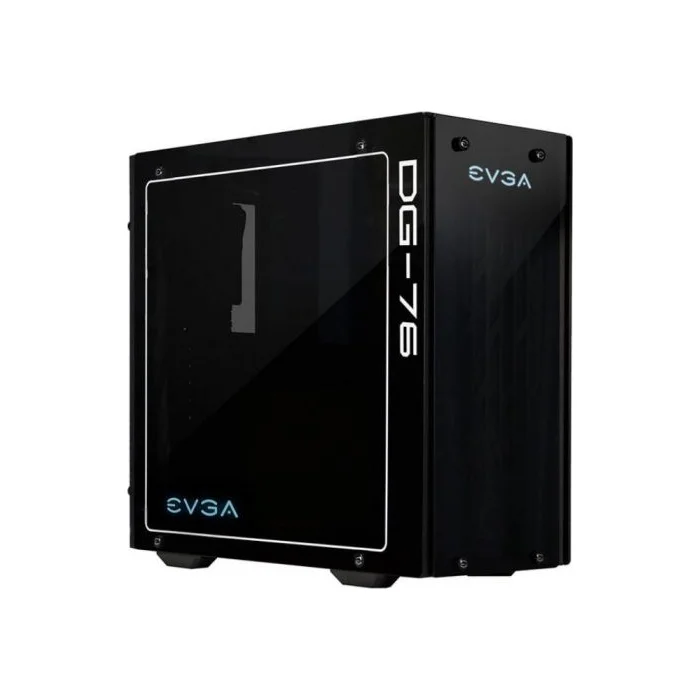 Stacionārā datora korpuss EVGA DG-76 Tempered Glass Black