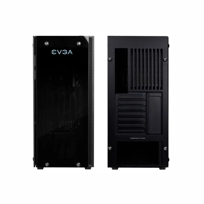 Stacionārā datora korpuss EVGA DG-76 Tempered Glass Black