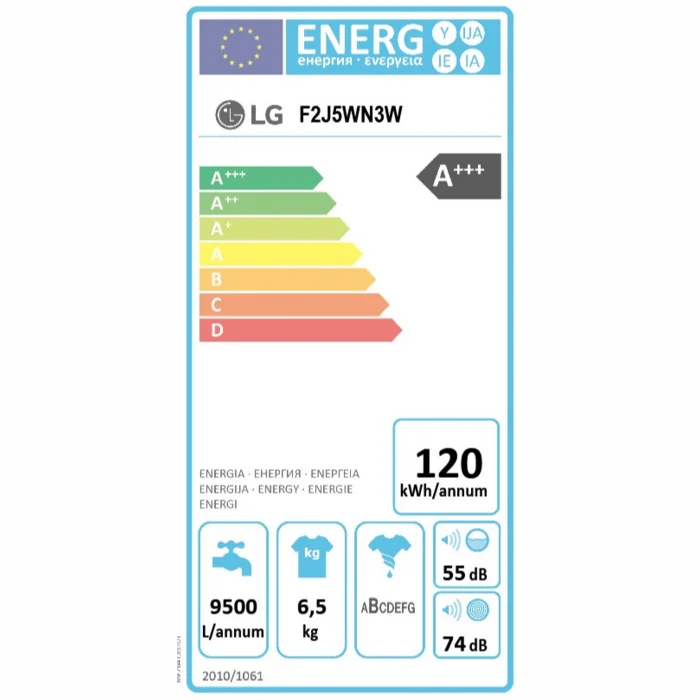 Veļas mašīna LG F2J5WN3W