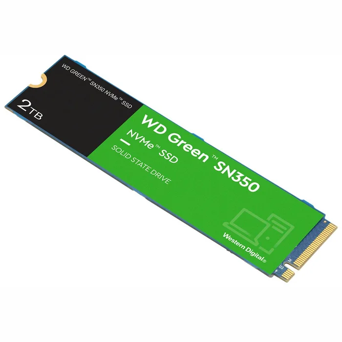 Iekšējais cietais disks Western Digital SN350 SSD 2TB Green