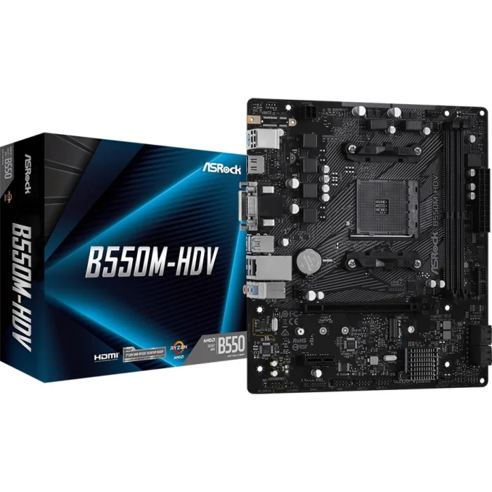 Mātesplate Asrock B550M-HDV