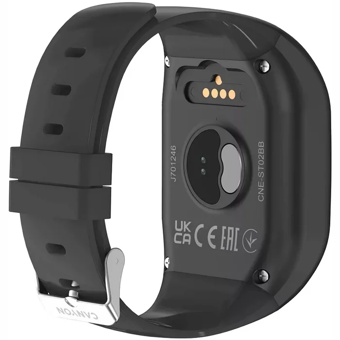 Fitnesa aproce Canyon Smart Band For Seniors With SOS function ST-02 Black